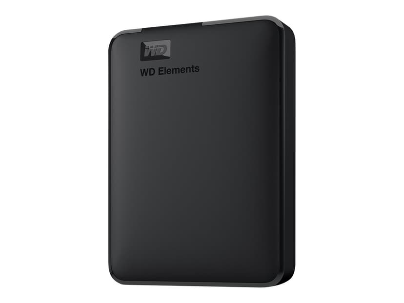 WD Elements Portable 5TB Musta