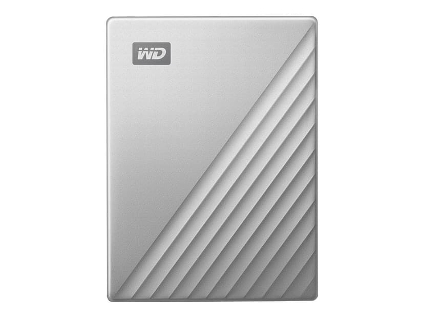 WD My Passport Ultra 4TB Sølv
