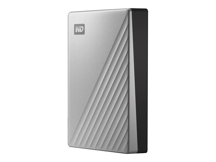 WD My Passport Ultra 4TB Sølv