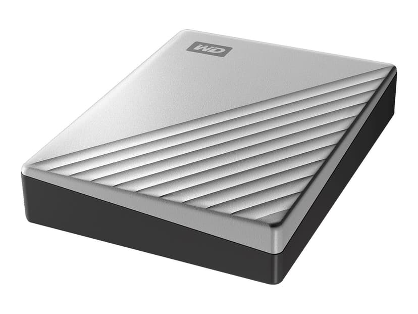 WD My Passport Ultra 4TB Sølv