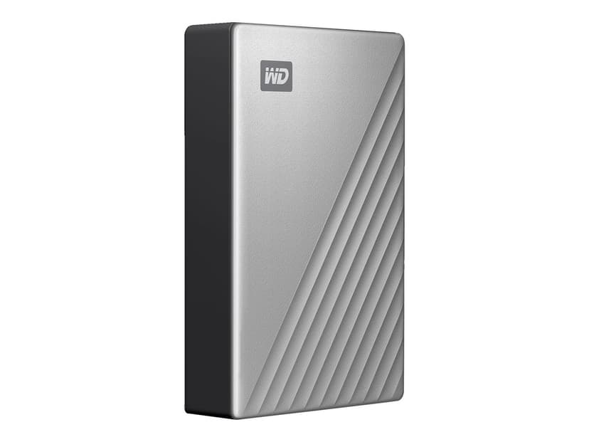 WD My Passport Ultra 4TB Sølv