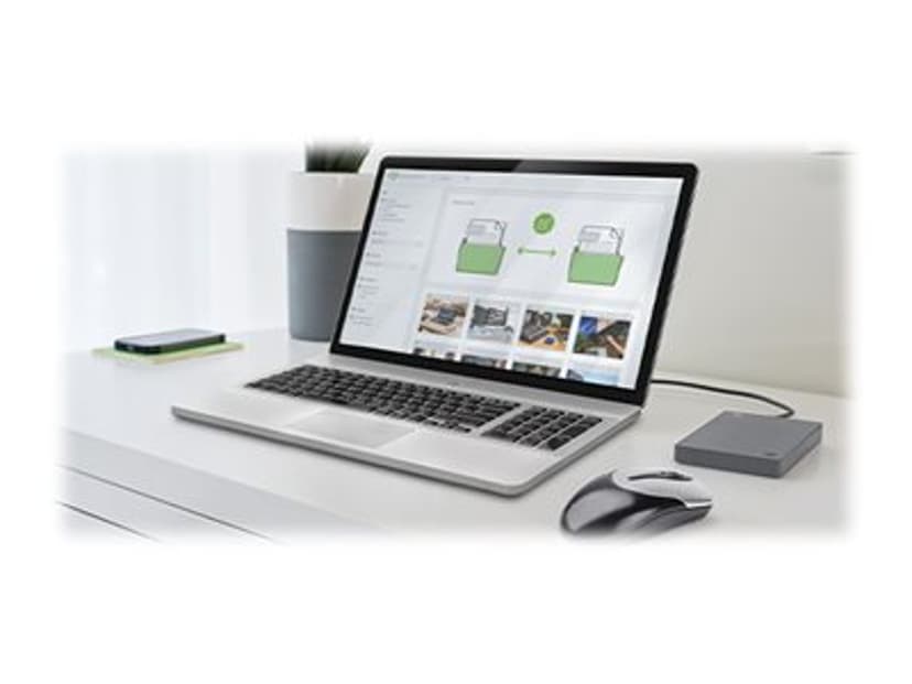 Seagate Basic Portable 5TB External HDD Sølv