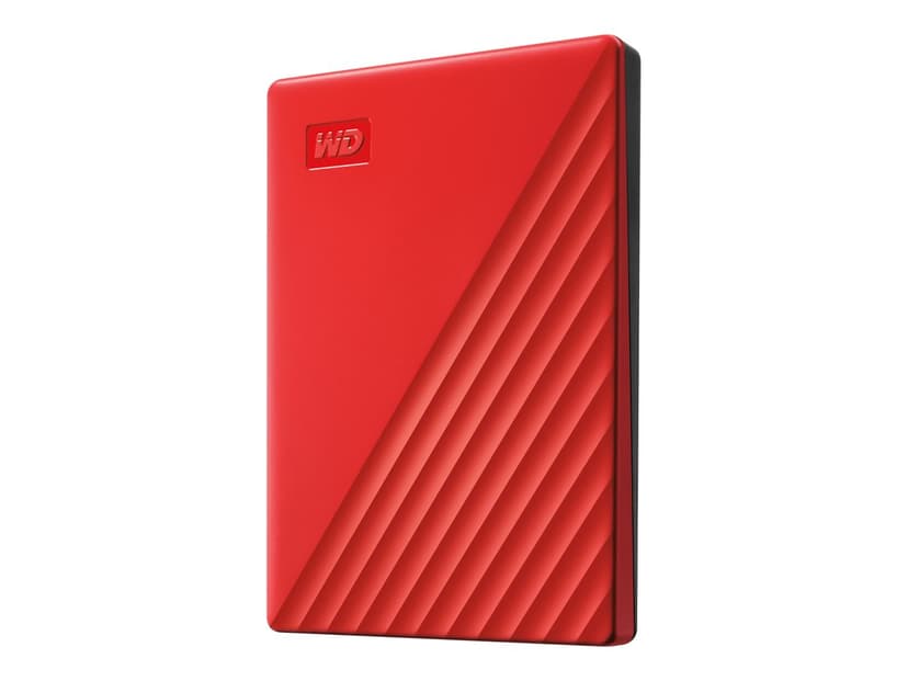 WD My Passport 2TB RED Rød