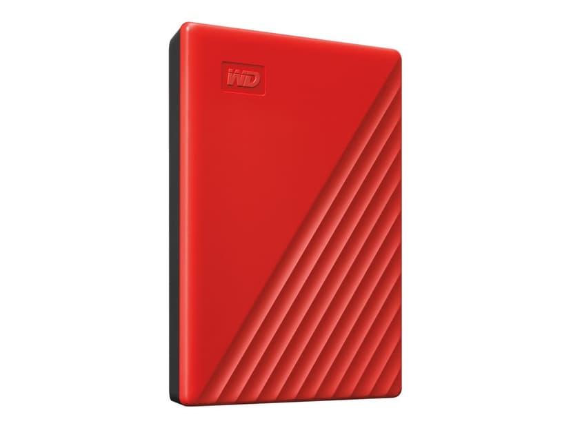 WD My Passport 2TB RED Rød