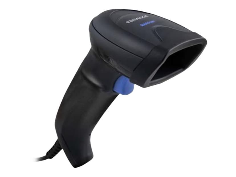 Datalogic QuickScan D2590 2D USB-Kit Svart + Auto Stand
