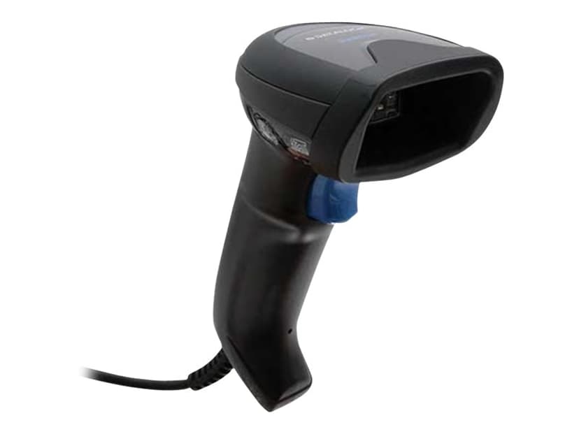Datalogic QuickScan D2590 2D USB-Kit Svart + Auto Stand