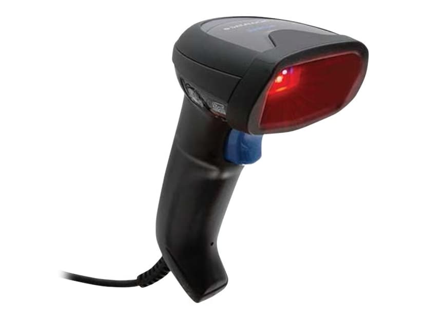 Datalogic QuickScan D2590 2D USB-Kit Svart + Auto Stand