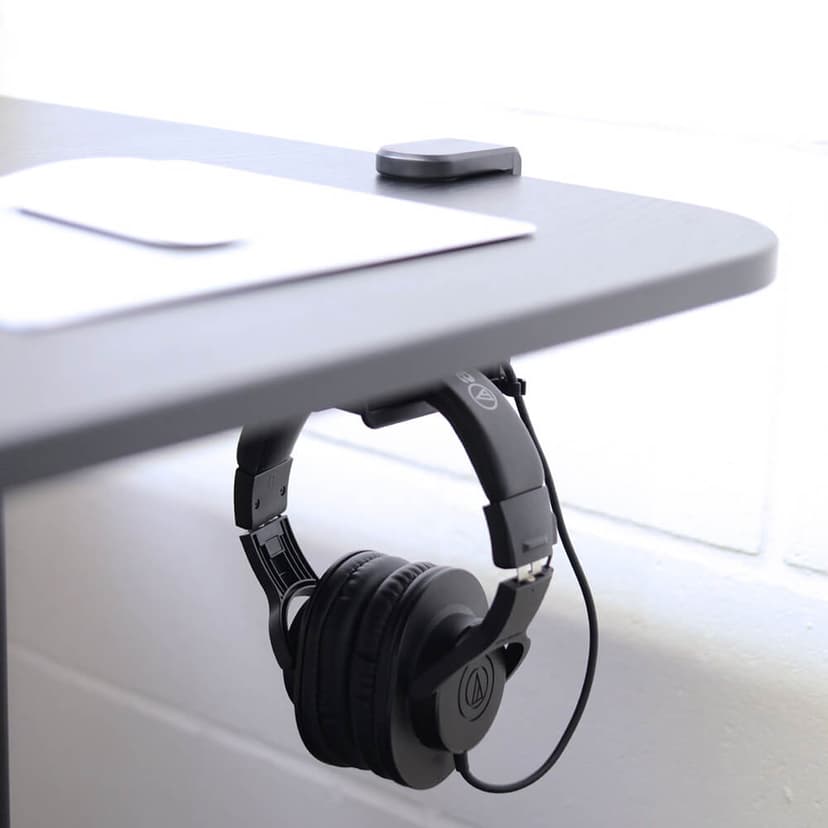 Desire2 Holder skrivebordsmonteret til hovedtelefoner/headset sort