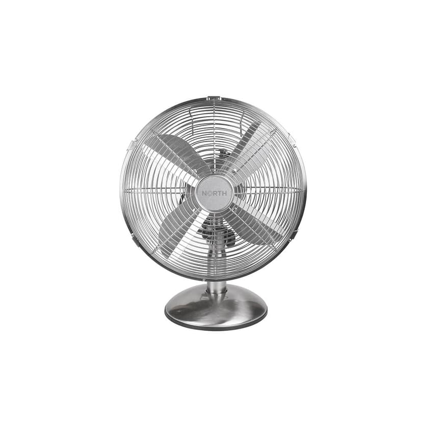 North Bordsfläkt 30cm Premium Satin Chrome
