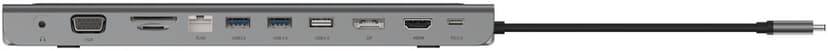 Belkin INC004BTSGY dockningsstationer för bärbara datorer Kabel USB 3.2 Gen 1 (3.1 Gen 1) Type-C Svart, Grå USB-C 3.2 Gen 1 (3.1 Gen 1)
