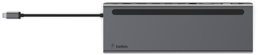 Belkin INC004BTSGY dockningsstationer för bärbara datorer Kabel USB 3.2 Gen 1 (3.1 Gen 1) Type-C Svart, Grå USB-C 3.2 Gen 1 (3.1 Gen 1)
