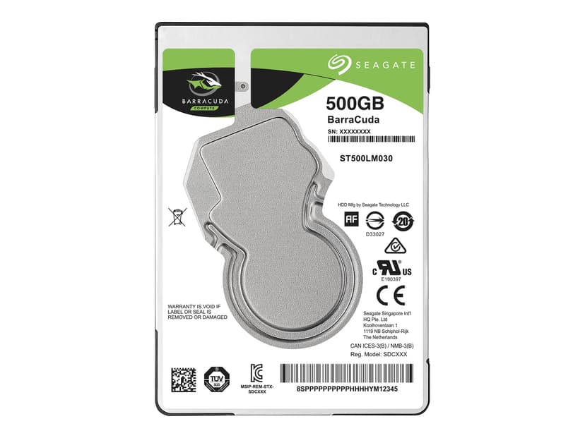 Seagate Barracuda Pro 500GB 2.5" 7200r/min SATA 6.0 Gbit/s HDD