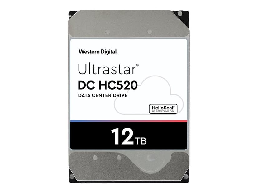 WD Ultrastar HE12 12TB 512E SE 3.5" 7200r/min SATA 6.0 Gbit/s HDD