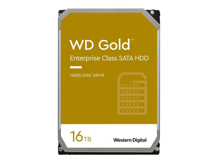 WD Gold 16TB 3.5" 7200r/min SATA Harddisk
