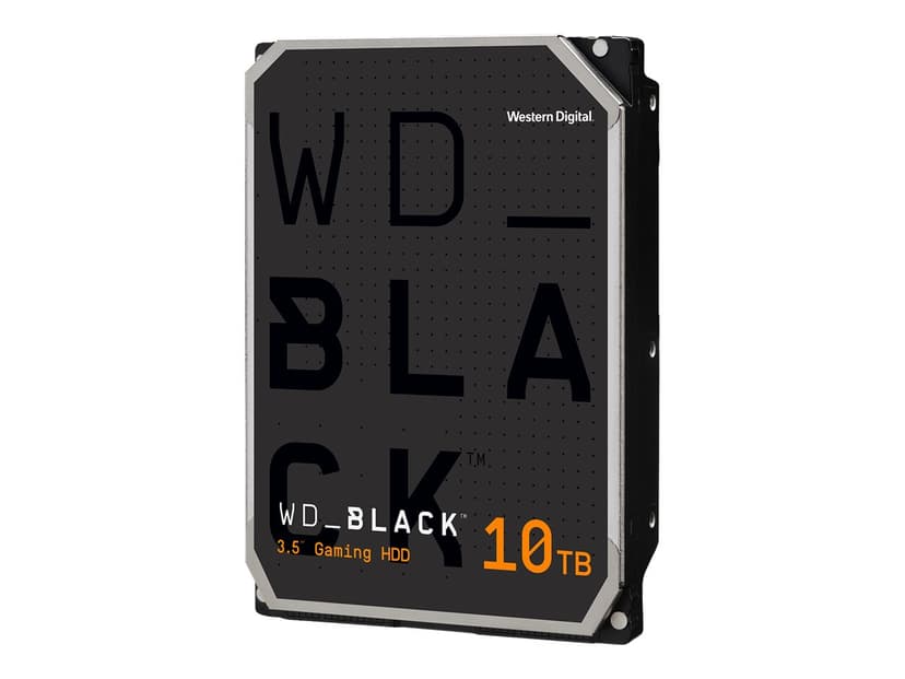 WD BLACK 10TB 3.5" 7200r/min SATA 6.0 Gbit/s Harddisk