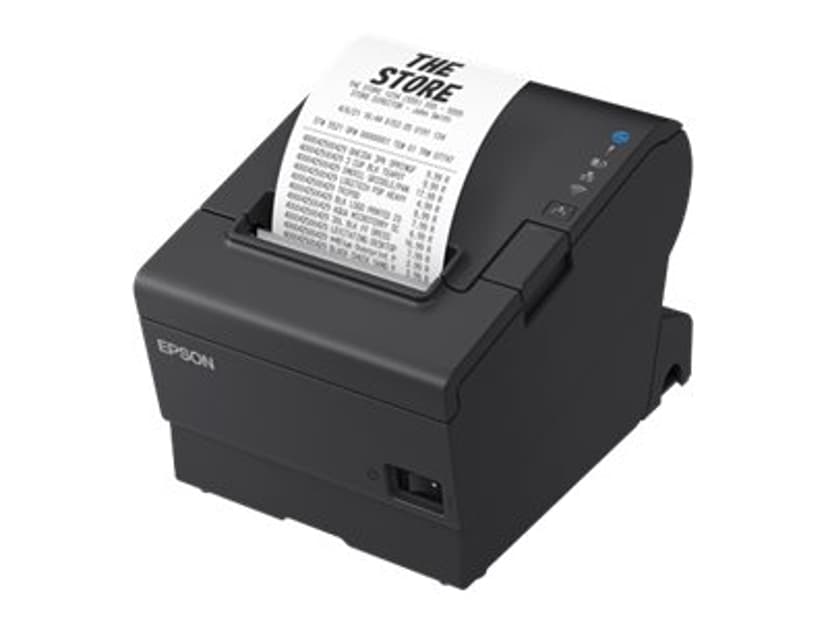 Epson TM-T88VII (112) USB/Ethernet/Serial, sis. AC-sovittimen, musta