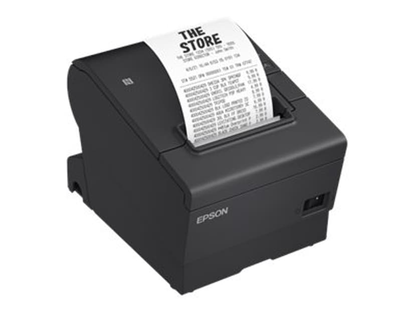 Epson TM-T88VII (112) USB/Ethernet/Serial Incl AC-Adapter Black