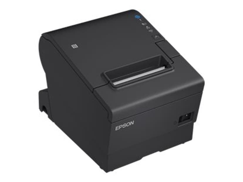 Epson TM-T88VII (112) USB/Ethernet/Seriell, inkl. AC-adapter Svart