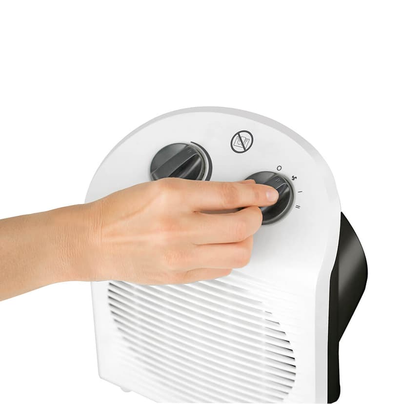 Black & Decker Lämpöpuhallin 2000 W IP21 valkoinen