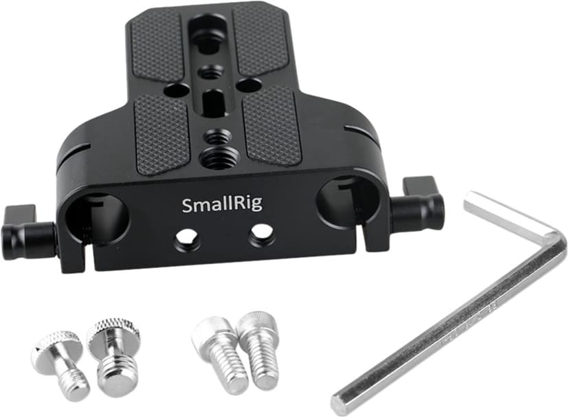 Smallrig 1674 Baseplate with 15mm Rod Clamp