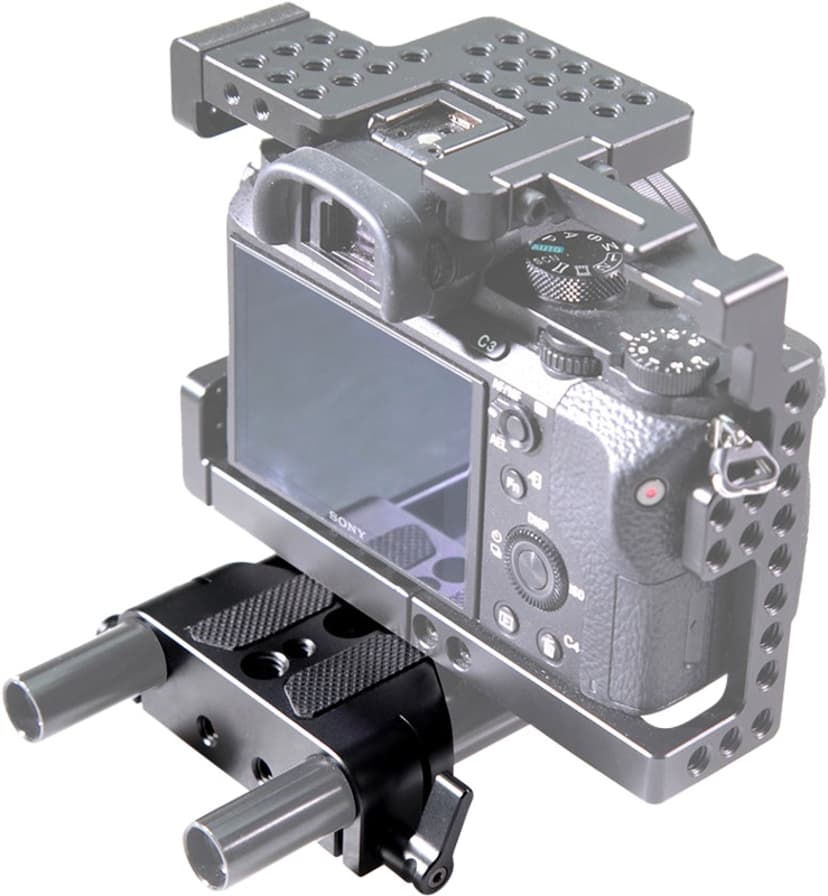 Smallrig 1674 Baseplate with 15mm Rod Clamp