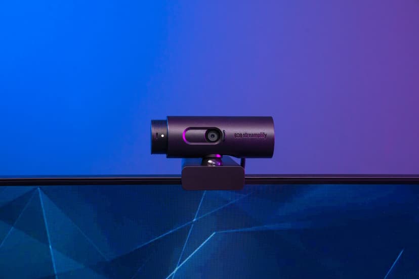 STREAMPLIFY CAM webbkameror 2 MP 1920 x 1080 pixlar USB 2.0 Svart