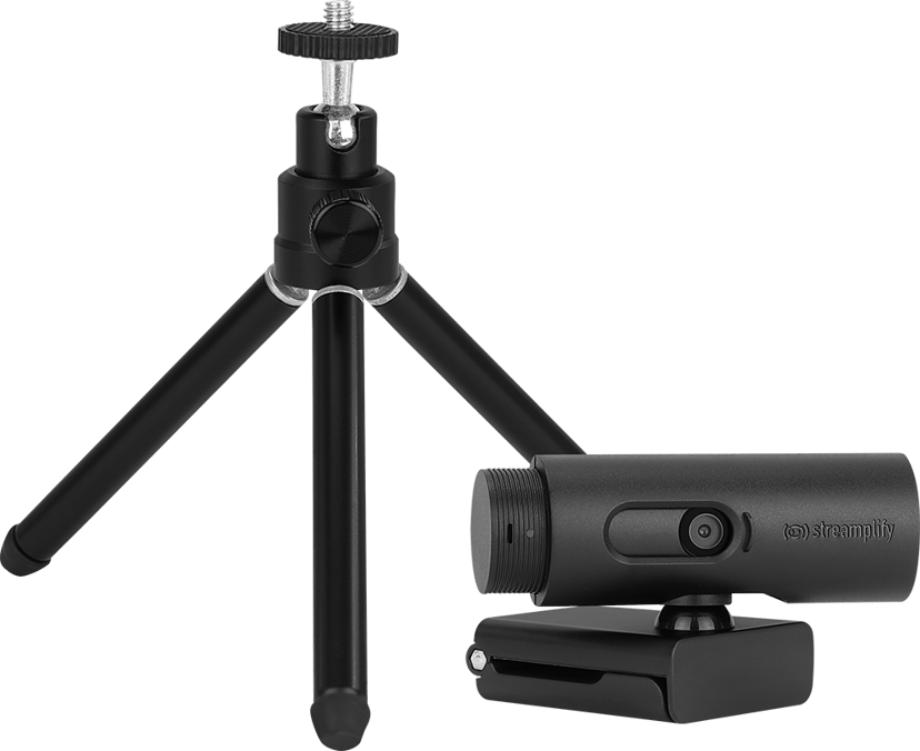 STREAMPLIFY CAM webkamera 2 MP 1920 x 1080 piksler USB 2.0 Sort