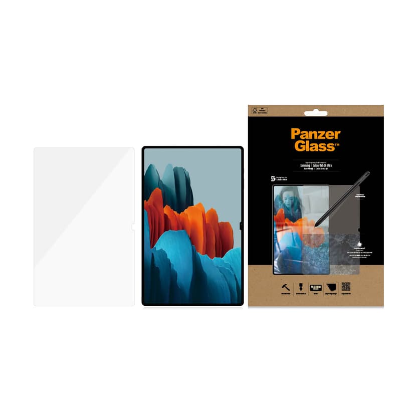 Panzerglass Ultra-Wide Fit skärmskydd Samsung Galaxy Tab S8 Ultra, Samsung Galaxy Tab S9 Ultra