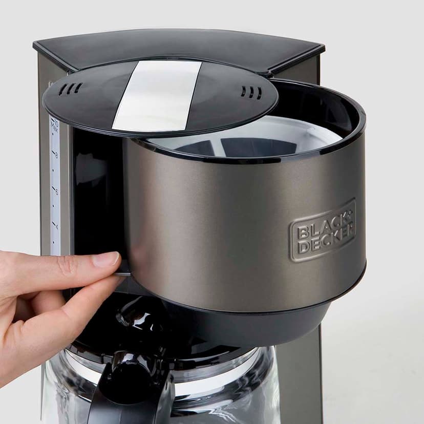 Black & Decker Kahvinkeitin LCD-ajastimella 1000 W