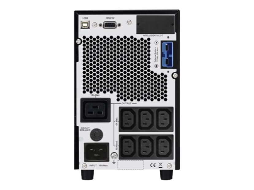 APC SRV3KIL strömskydd (UPS) Dubbelkonvertering (Online) 3 kVA 2400 W 7 AC-utgångar