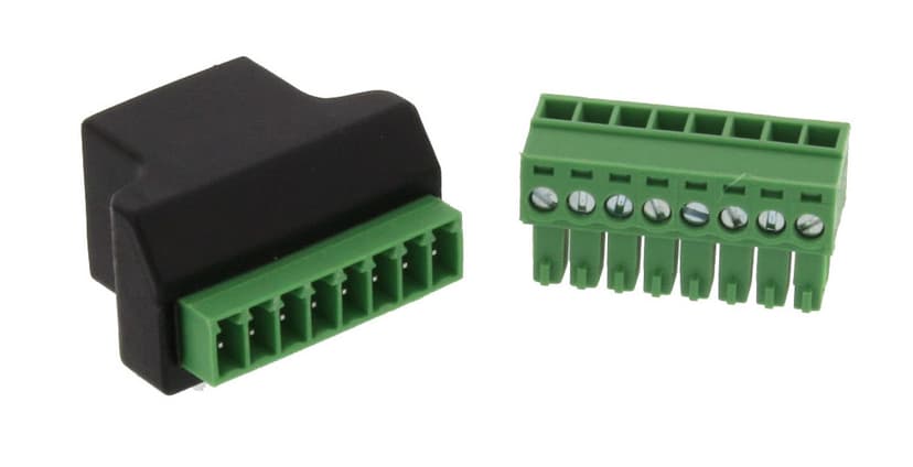 Direktronik RJ45 hona till skruvplint