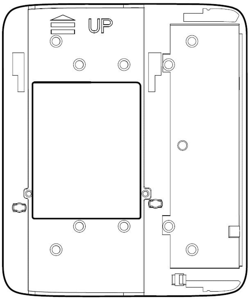 Aruba AP-500H-MNT2 wall mount kit for AP-505H