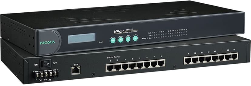 Moxa NPort 5610-16 seriel server RS-232