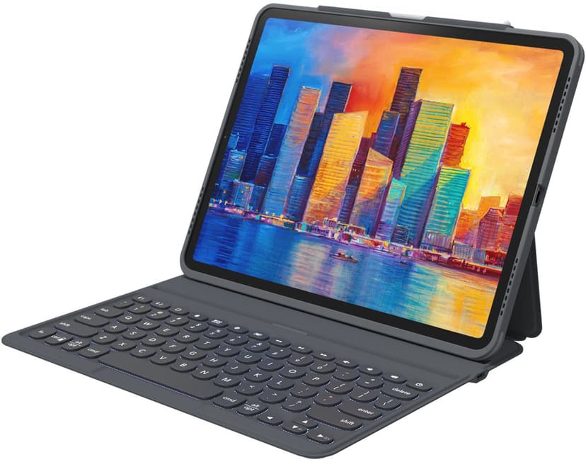 Zagg Keyboard Pro Keys - (Fyndvara klass 1) iPad Air 11" (M2), iPad Air 11" (M3) Nordisk Svart, Grå