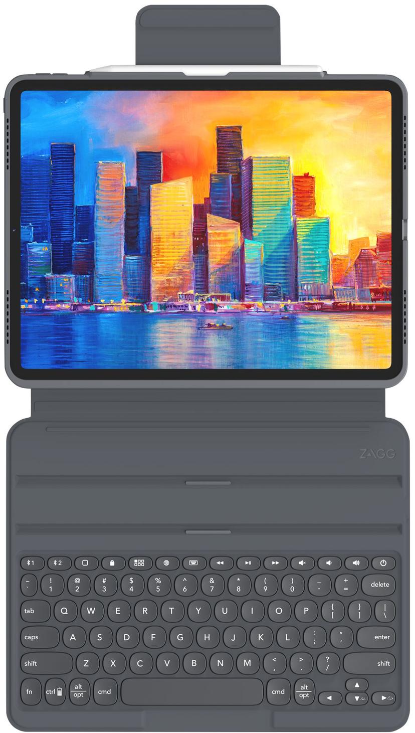 Zagg Keyboard Pro Keys - (Kuppvare klasse 1) iPad Air 11" (M2), iPad Air 11" (M3) Nordisk Svart, Grå