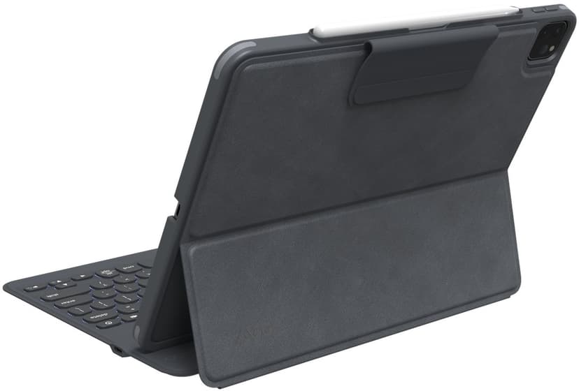 Zagg Keyboard Pro Keys iPad Air 11" (M2), iPad Air 11" (M3), iPad Air 11" (M4) Nordisk Svart, Grå