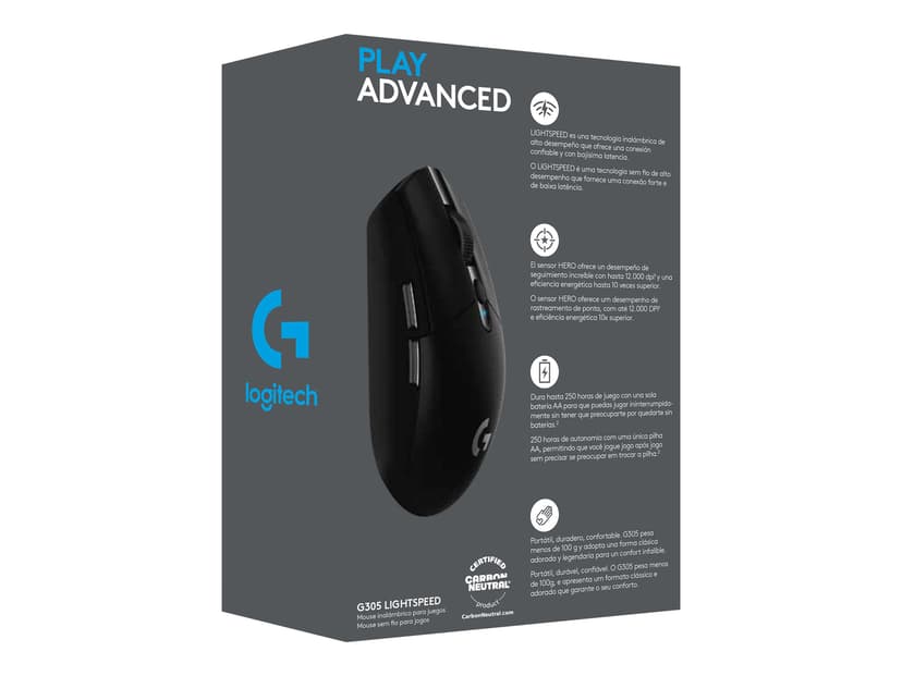 Logitech G305 Gaming RF Trådlös Mus