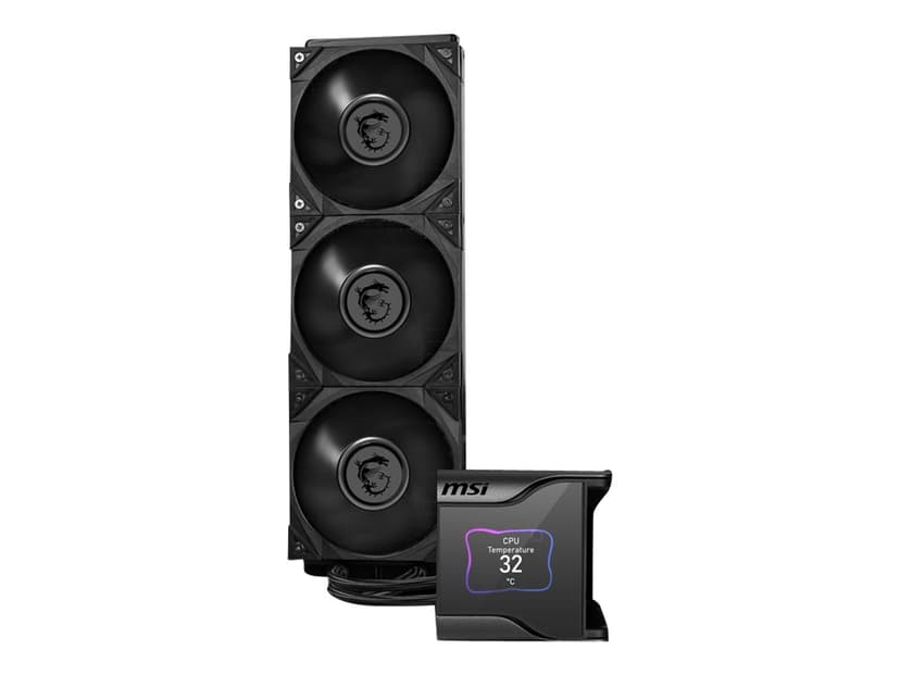 MSI Mpg Core Liquid S360 AiO vattenkylare Svart