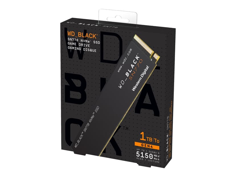 WD Black SN770 1TB SSD M.2 PCIe 4.0