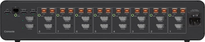 Belkin 8-port Universal Secure Dual-Head KVM Switch