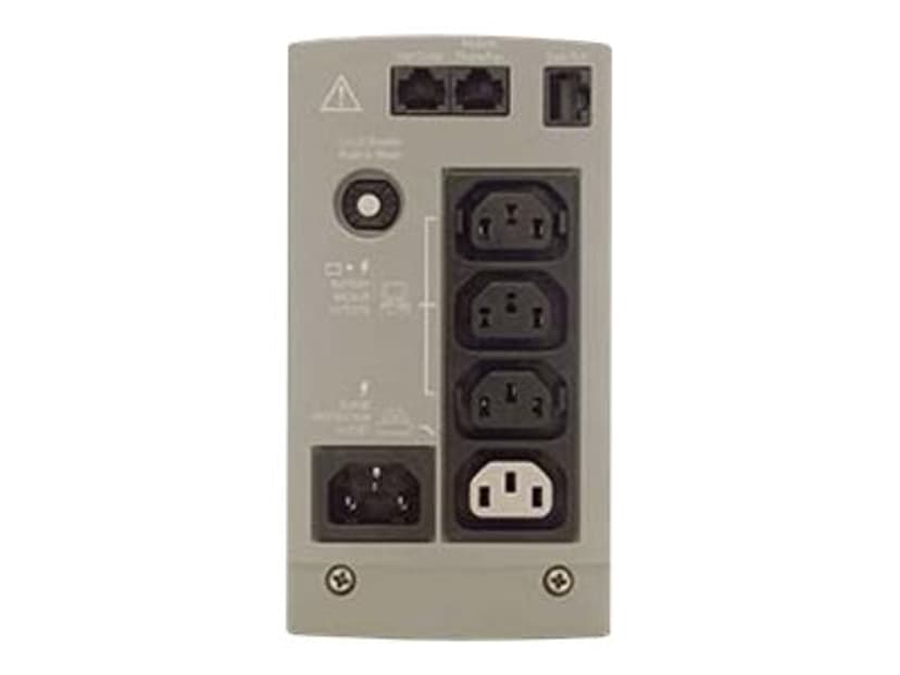 APC Back-UPS UPS-enhed Standby (offline) 0,35 kVA 210 W 4 AC stikkontakt(er)