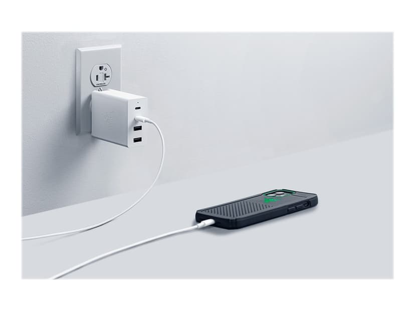 Razer USB-C 130W GaN Charger Hvit