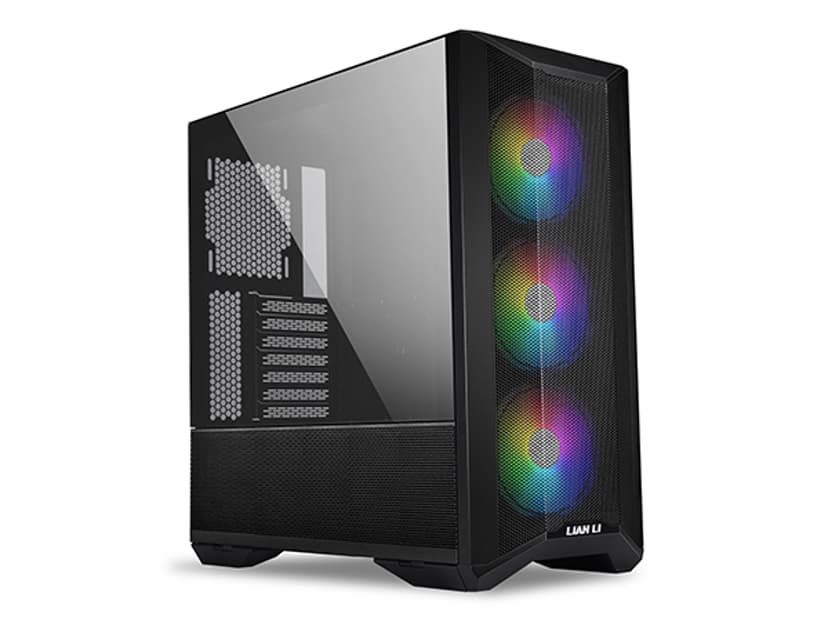 Lian-Li LANCOOL II MESH RGB Midi Tower Gjennomsiktig, Svart