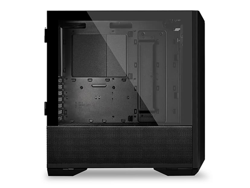Lian-Li LANCOOL II MESH RGB Midi Tower Gjennomsiktig, Svart
