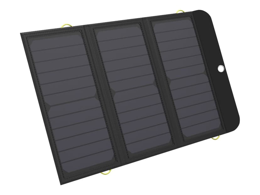 Sandberg Aurinkokennolaturi 21 W 2 x USB + USB-C 10000mAh Musta