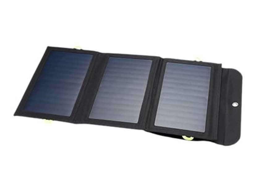 Sandberg Solcellsladdare 21W 2xUSB + USB-C 10000mAh Svart