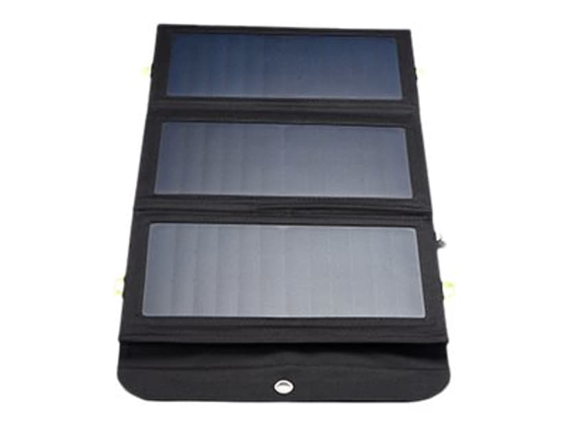 Sandberg Aurinkokennolaturi 21 W 2 x USB + USB-C 10000mAh Musta