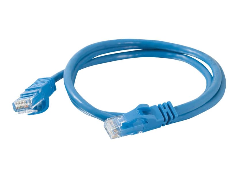 C2G 83387 nettverkskabel Blå 1,5 m Cat6 U/UTP (UTP) RJ-45 Cat 6 1.5m Blå