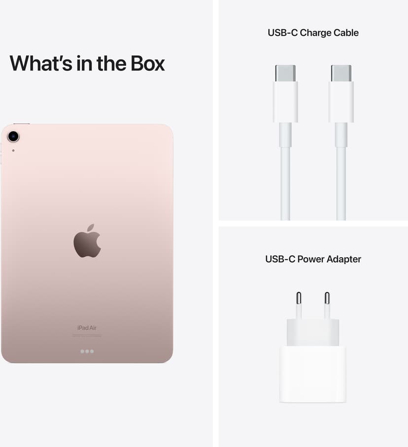 Apple iPad Air 5th gen (2022) Wi-Fi 8GB 10.9" Apple M 256GB Rosa