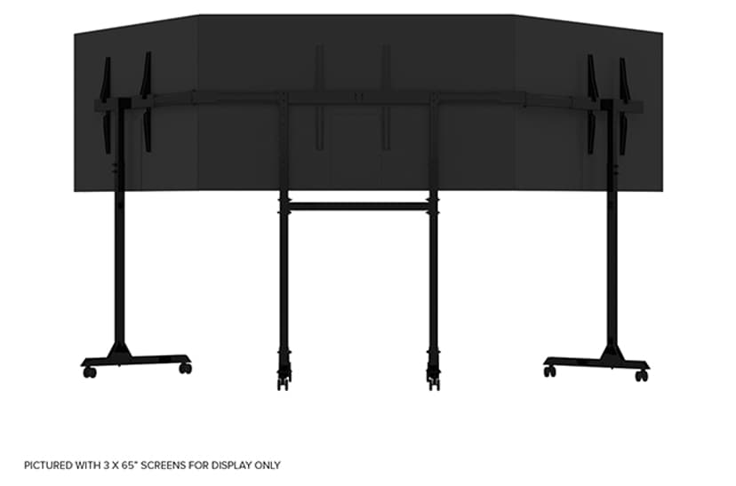 Next Level Racing Free Standing Triple Monitor Stand